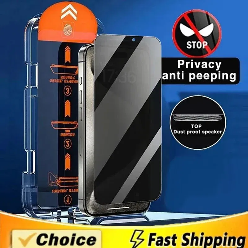 Color: SKY BLUE, Bundle: Bundle12, Material: Anti Peeping - Dust Free Install Privacy Anti Spy Temper Glass Film for Vivo T3 Ultra V50 V40 SE V27e T2x V29 Lite V30 Pro 5G Screen Protector