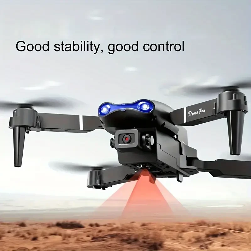 E99pro Drone With SD Camera, One-key Takeoff And Landing, Altitude Hold, One-key 360