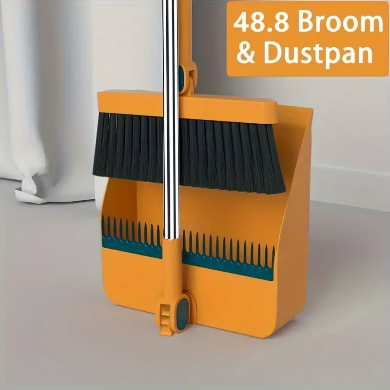1set, Household Broom And Dustpan Set