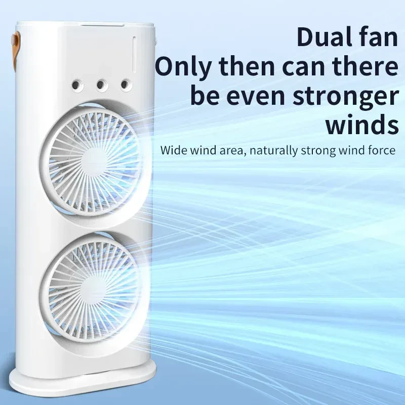 Double-ended Spray Fan Portable Humidifier