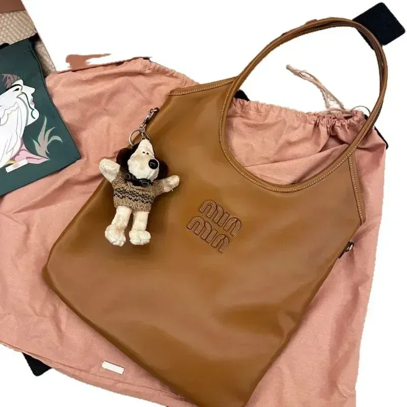 Color: Silver - Retro Hobo Thousand Bird Grid Mini Underarm Bag, Mao Ni Large Capacity Shoulder Cross Carrying Tote Bag