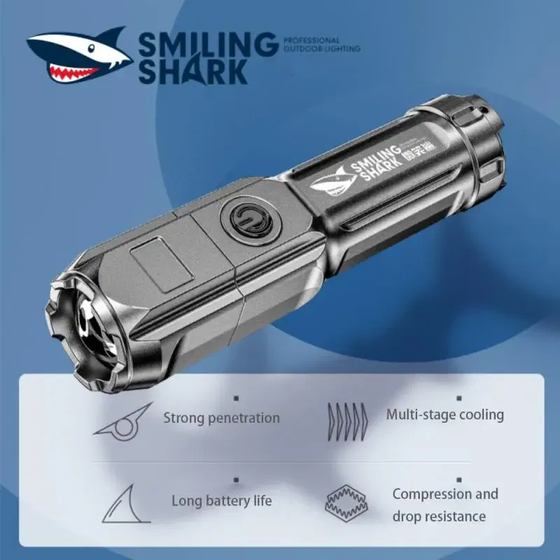 Emitting Color: Green - Powerful LED Flashlight Rechargeable USB 18650 Waterproof Zoom Fishing Hunting 100000 Lumens Tactical Flashlight LED Flashlight