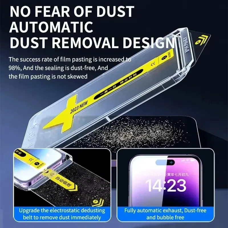 Compatibility by Model: Poco M6 Pro 5G, Material: pet - 5pcs Dust Free Install Anti-Spy Tempered Glass For Poco F6 Pro F5 F3 M6 M5S M4 M3 M2 X6 X5 X4 X3 C65 5G Privacy Screen Protector