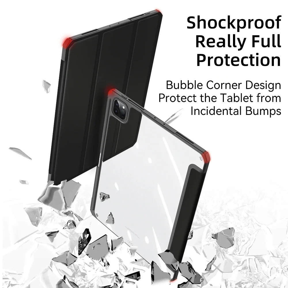 Color: Blue, Size: twelve - For ipad 10th generation case iPad Air 11 inch M2 Air 6 Air 5 4th 10.9 Pro 11 M4 Air13 M2 mini 7 6 10.2 7 8 9th Pro 11 12.9 case