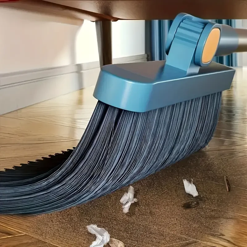 Long-Handle Broom And Dustpan Set