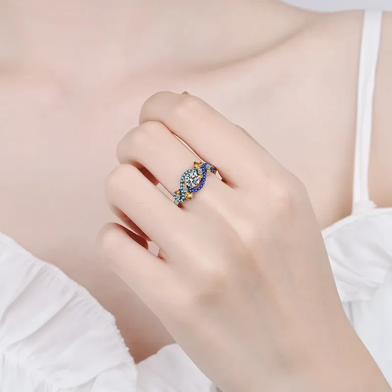 Moissanite Ring