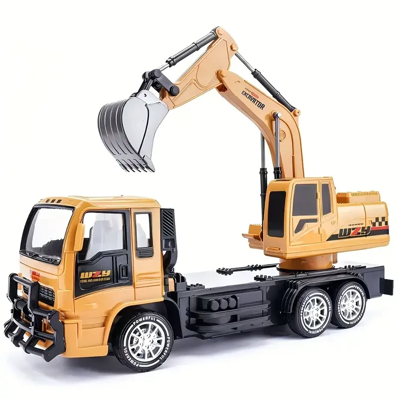 10-Channel Remote Control Digging Engineering Vehicle
