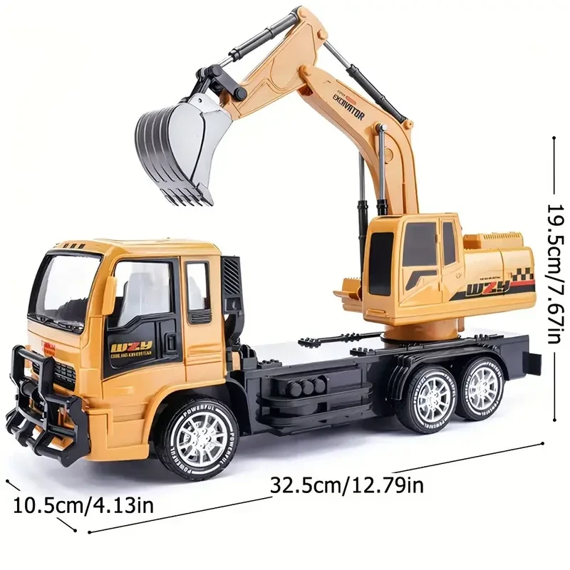 10-Channel Remote Control Digging Engineering Vehicle