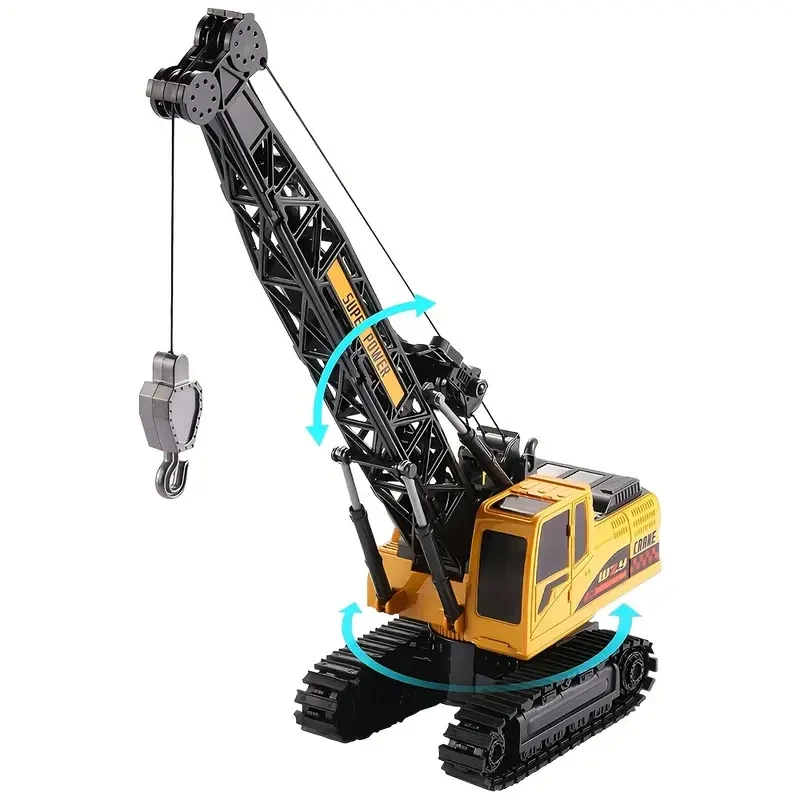 8-Channel Remote Control Truck Crawler Tower Crane