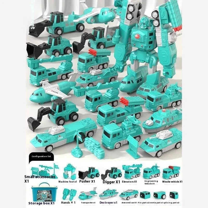 Children's Toy Car Building Blocks Toy