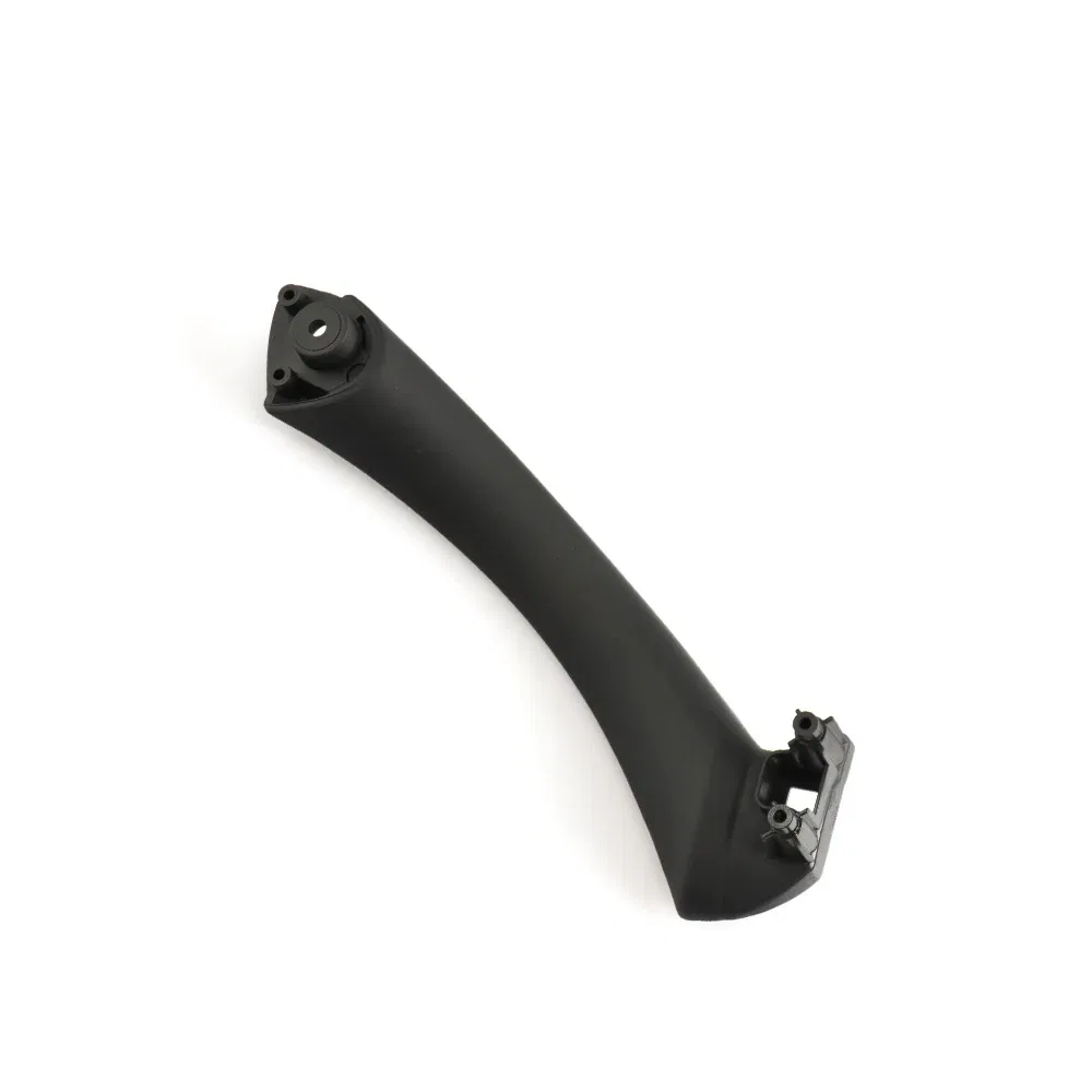 Color: Silver - Car Inner Handle Interior Door Panel Pull Trim Cover Black Left Right for BMW 3 Series E90 E91 316 318 320 325 328