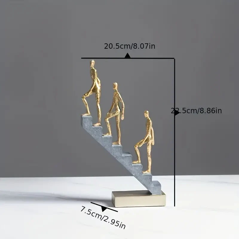 Modern Minimalist Balancing Man
