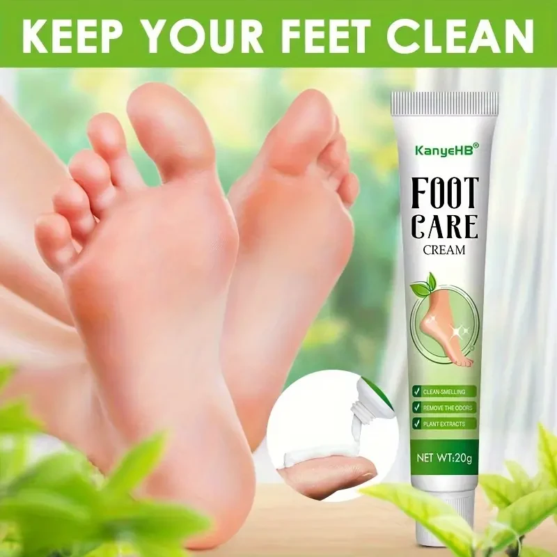 Foot Deodorant Cream - Long-Lasting Odor Prevention and Sweat Control