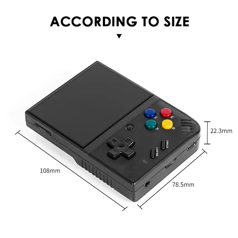 Color: Gold, Bundle: Bundle 2 - MIYOO Mini Plus Portable Retro Handheld Game Console V2 Mini+ IPS Screen Classic Video Game Console Linux System Children's Gift