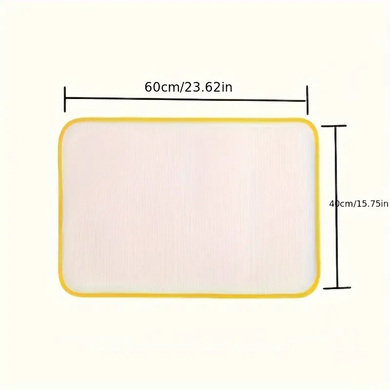 Heat-Resistant Ironing Mat with Mesh Design