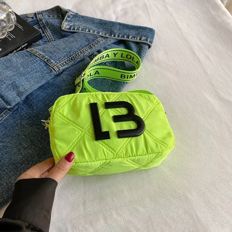 Solid Color Small Square Bags Women Fashion Underarm Bag