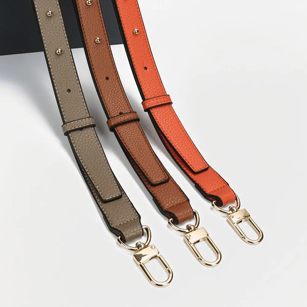 Color: Rose Gold - Genuine Leather Handbag Strap Shoulder Crossbody Bag Strap Modifications Wide Shoulder Strap Replacement Strap