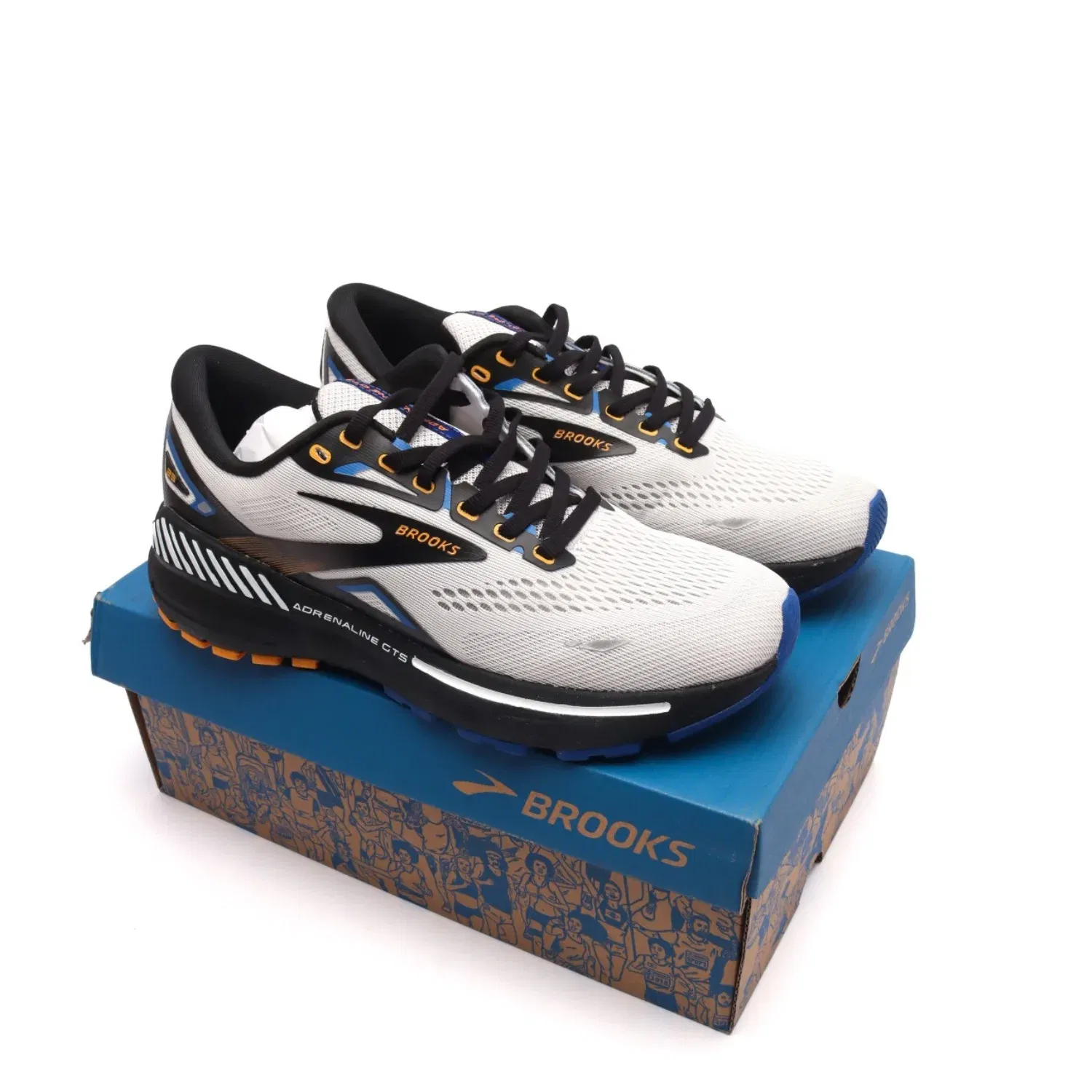 Color: black, Shoe Size: 44 - Brooks Men?™s Adrenaline GTS 23 Supportive Running Shoe