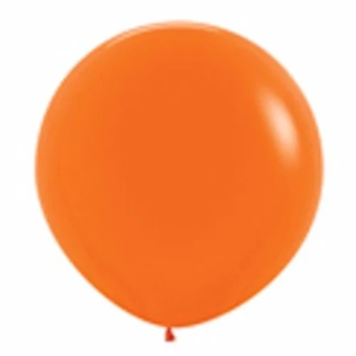 Balloon 90cm -  Standard Orange  - Pack of 2