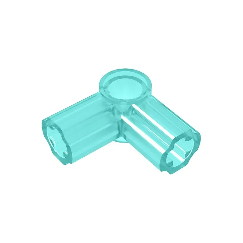 Color: Burgundy - Gobricks GDS-921 Technical, Axle and Pin Connector Angled #6 - 90 degrees compatible with lego 32014 pieces of children's DIY