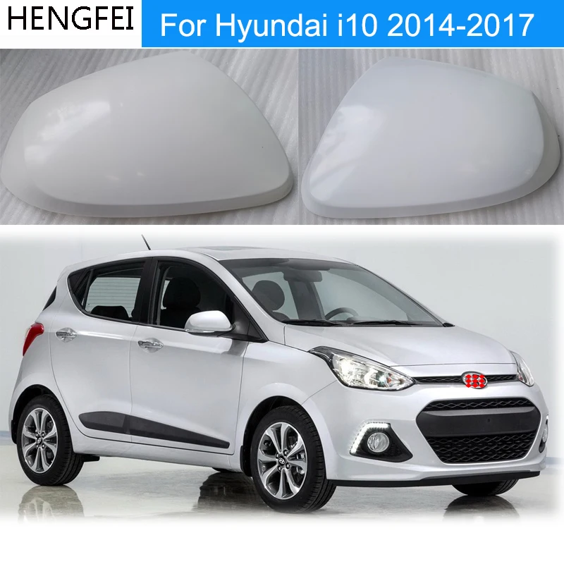 Color: SKY BLUE - Accessories For Car Hyundai i10 Rearview Mirror Cover Case Shell Lid