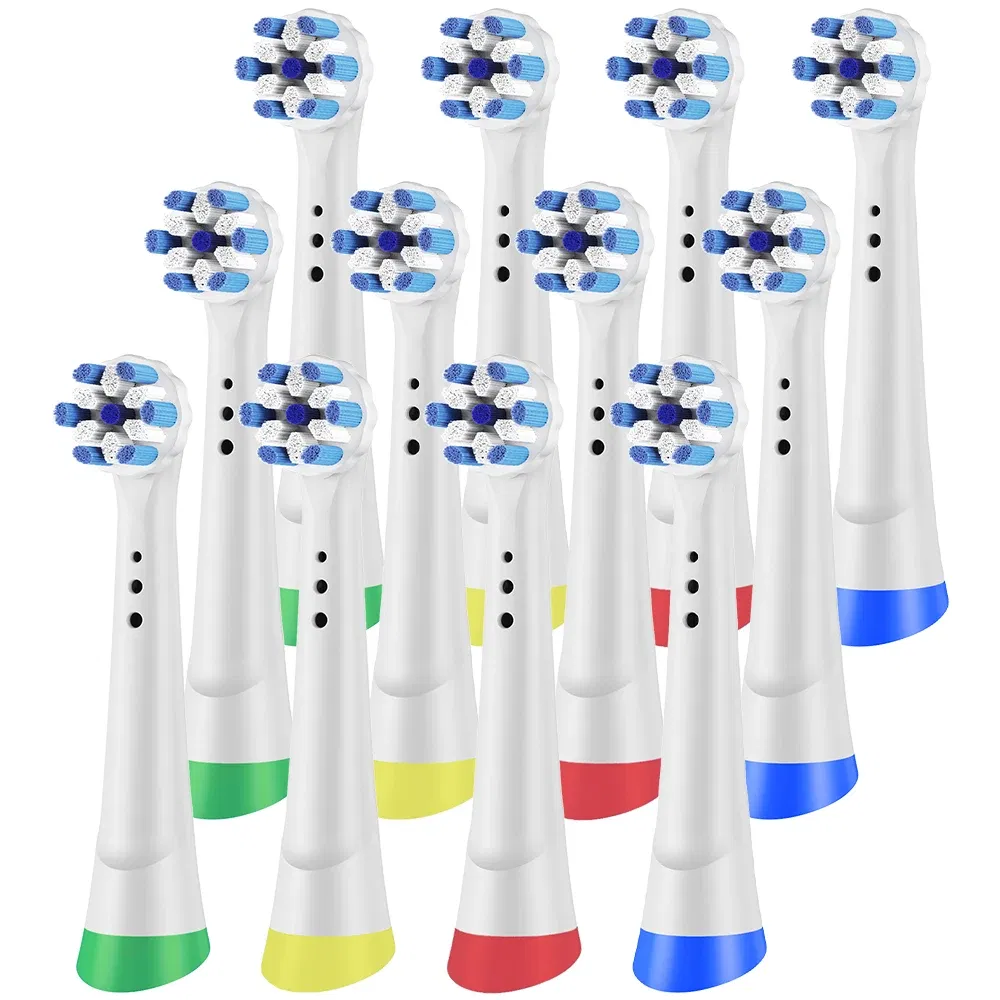 Color: Gold - Compatible with Oral B iO Electric Toothbrush Replacement Toothbrush Brush Heads, Toothbrush Head for iO 2/3/4/5/6/7/8/9/10