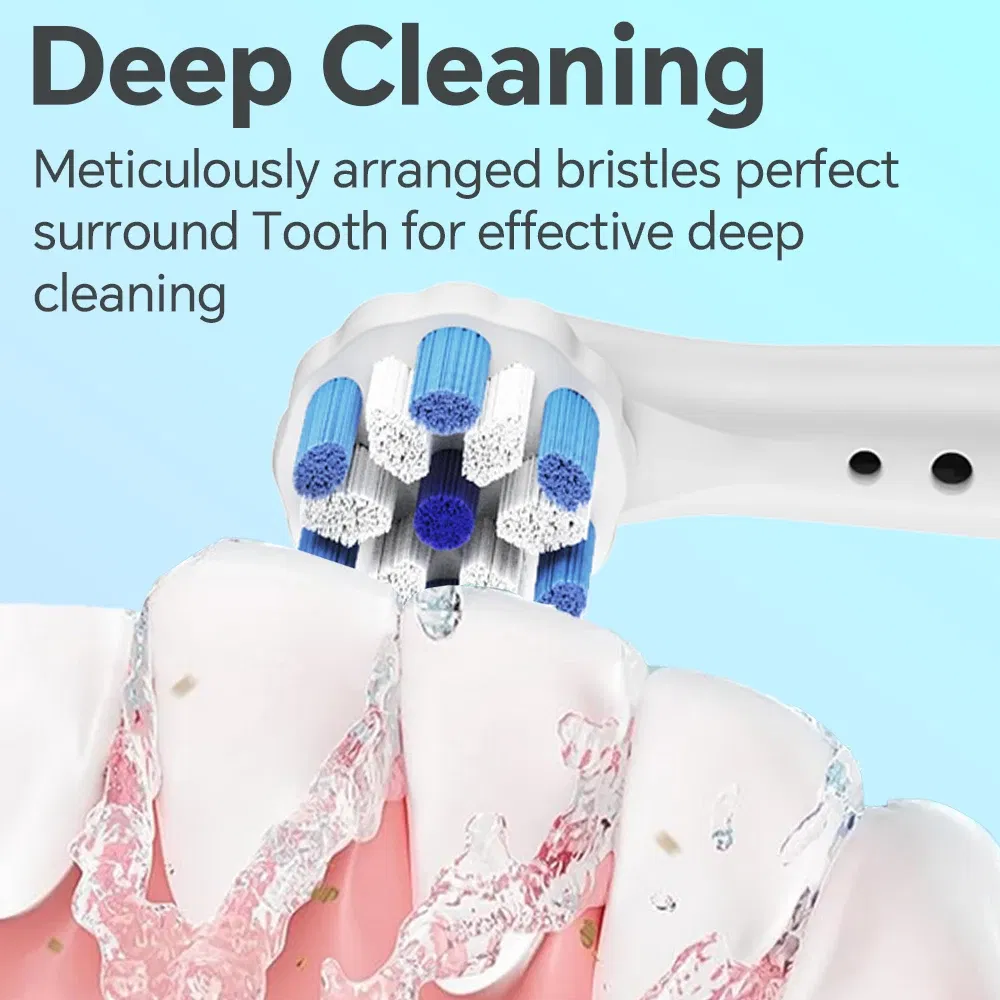 Color: Gold - Compatible with Oral B iO Electric Toothbrush Replacement Toothbrush Brush Heads, Toothbrush Head for iO 2/3/4/5/6/7/8/9/10