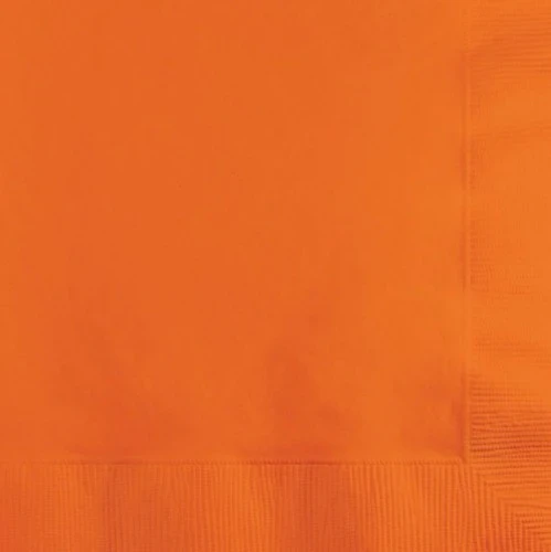 Sunkissed Orange Beverage Napkins - Pack of 50
