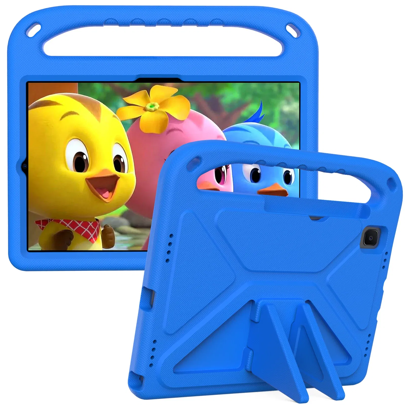Color: PURPLE, Size: EIGHTEEN - Kids tablet case for Samsung Galaxy Tab S9FE+ S9+ S9 S8 S8+ S7FE S7+ A7Lite S5e S6 Lite A9+ A9 A8 A7 T510 T307U Child shel