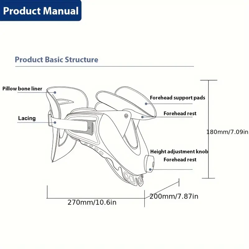 ADJUSTABLE NECK TRACTION DEVICE WITH ERGONOMIC AIRBAG SUPPORT