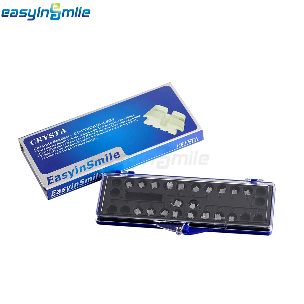 Color: Green, Ships From: United States - EASYINSMILE Dental Orhto Ceramic Bracket MINI Roth 022/018 3/345 W Hooks Brace 5-5 Dentist Tool