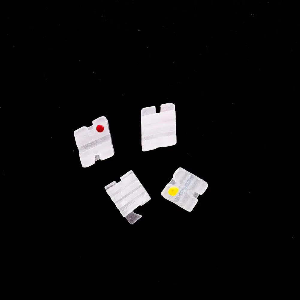 Color: Green, Ships From: United States - EASYINSMILE Dental Orhto Ceramic Bracket MINI Roth 022/018 3/345 W Hooks Brace 5-5 Dentist Tool