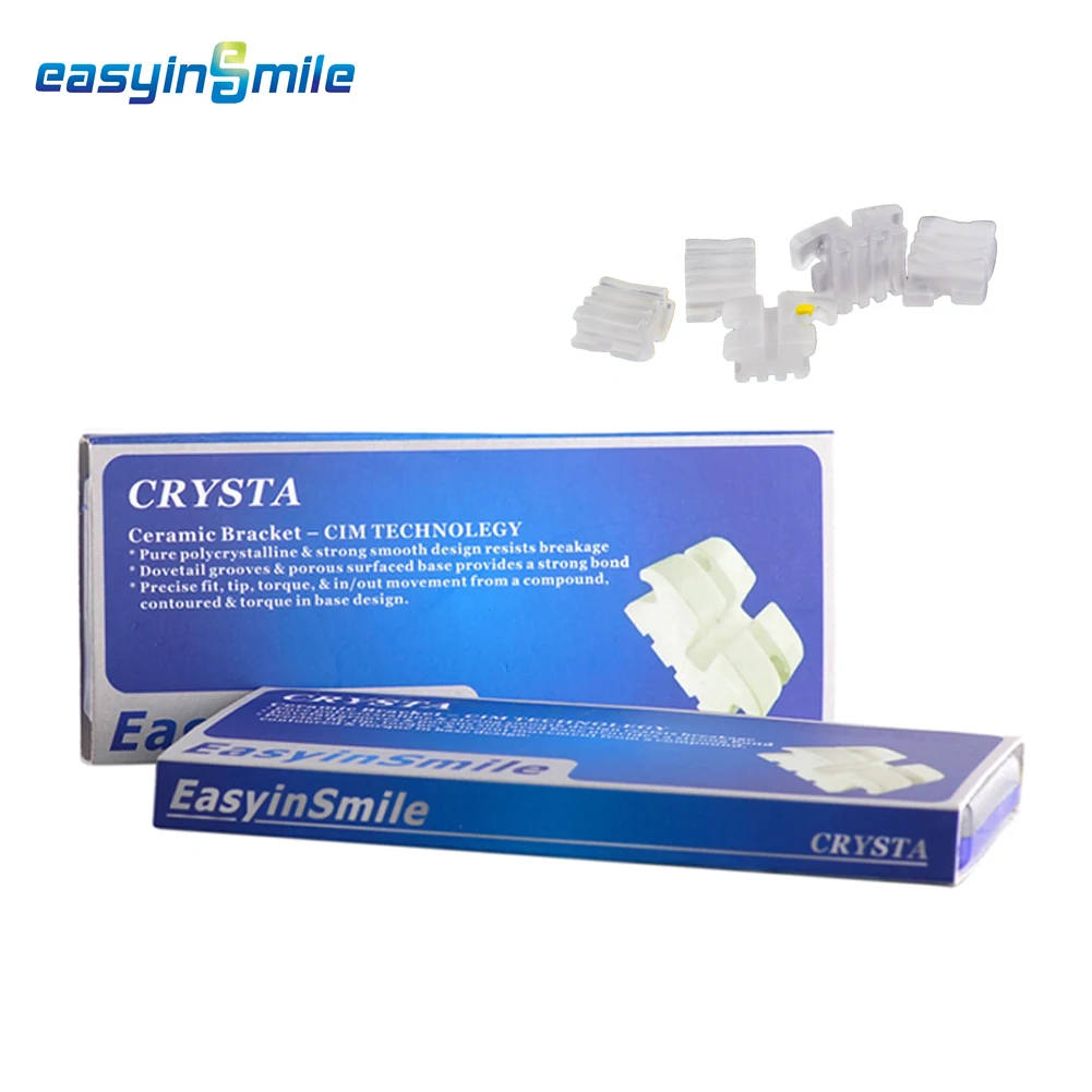 Color: Green, Ships From: United States - EASYINSMILE Dental Orhto Ceramic Bracket MINI Roth 022/018 3/345 W Hooks Brace 5-5 Dentist Tool