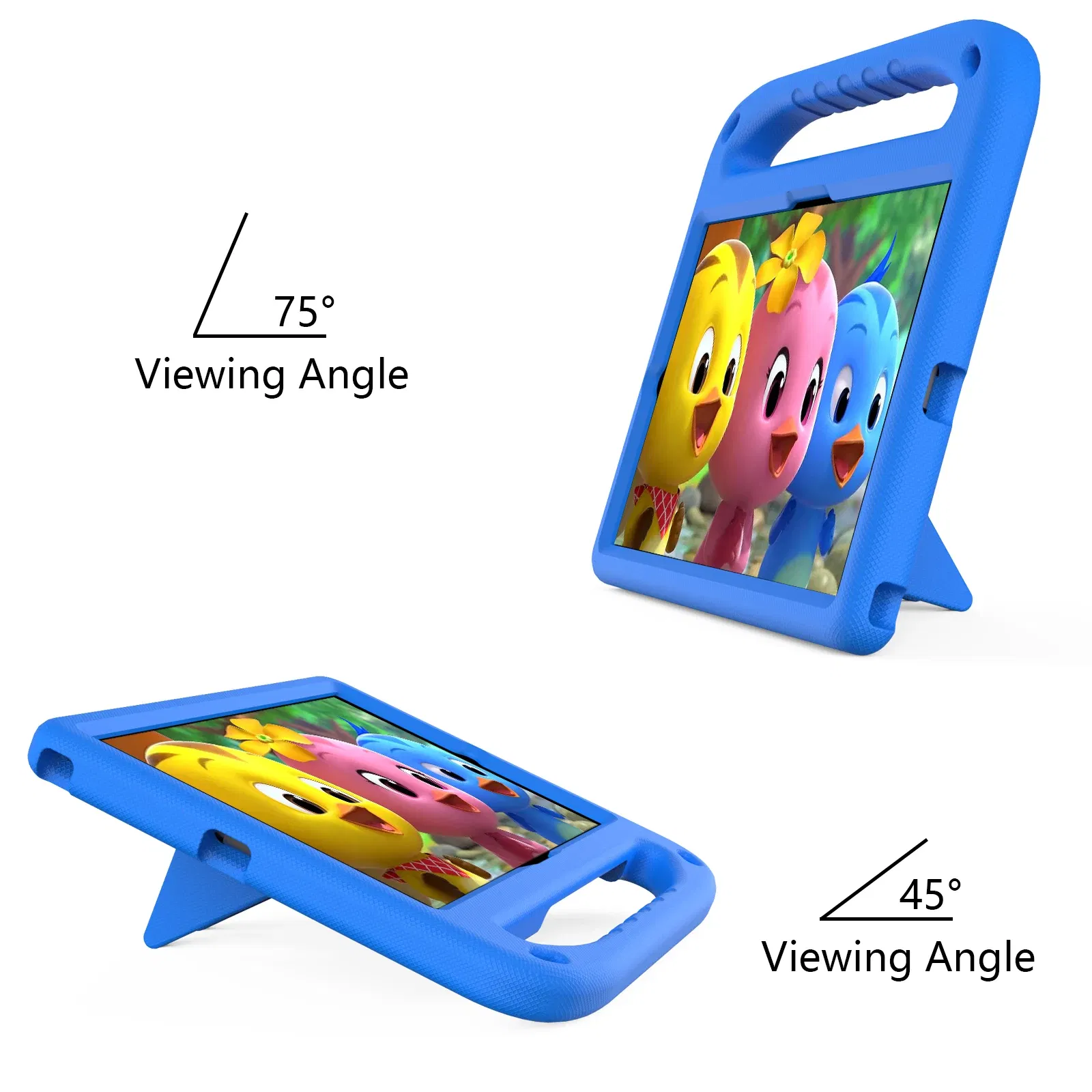 Color: Red, Size: iPad Pro12.9 - Kids tablet case for Samsung Galaxy Tab S9FE+ S9+ S9 S8 S8+ S7FE S7+ A7Lite S5e S6 Lite A9+ A9 A8 A7 T510 T307U Child shel