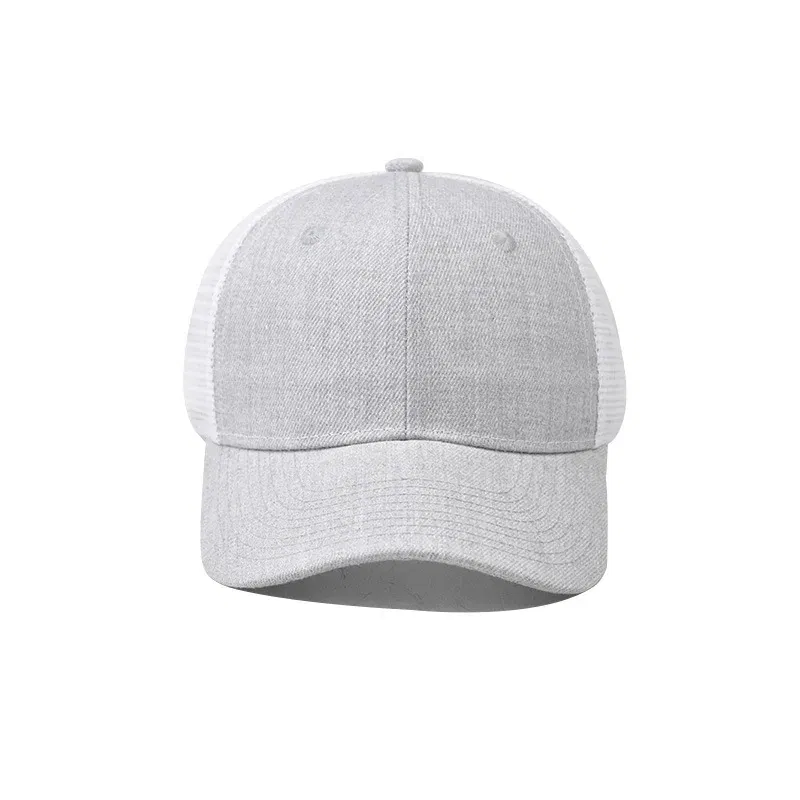 Color: Yellow, Size: Adjustable - Baseball Cap Adult Net cap Shallow Curved eaves Hat Unisex Summer hat Breathable hat shade Spring Autumn Cap Hip Hop Fitted Cap