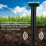 Solar Powered Mole Repellent (Same for snakes/pests/rodents)