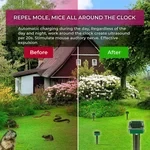 Solar Powered Mole Repellent (Same for snakes/pests/rodents)