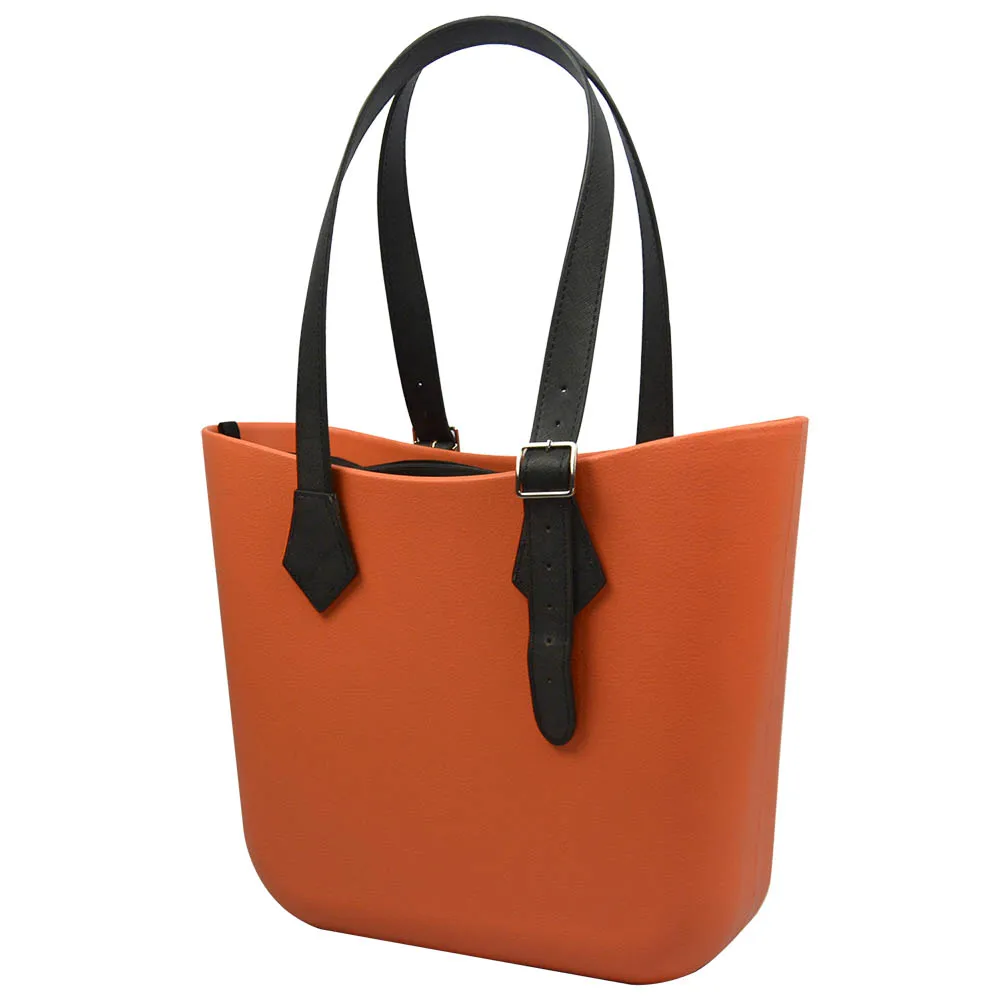 Color: WHITE - TANQU Diamond Shaped Variable Handle for Obag Long Adjustable Handles with Drop Buckle for O Bag for EVA Bag Body