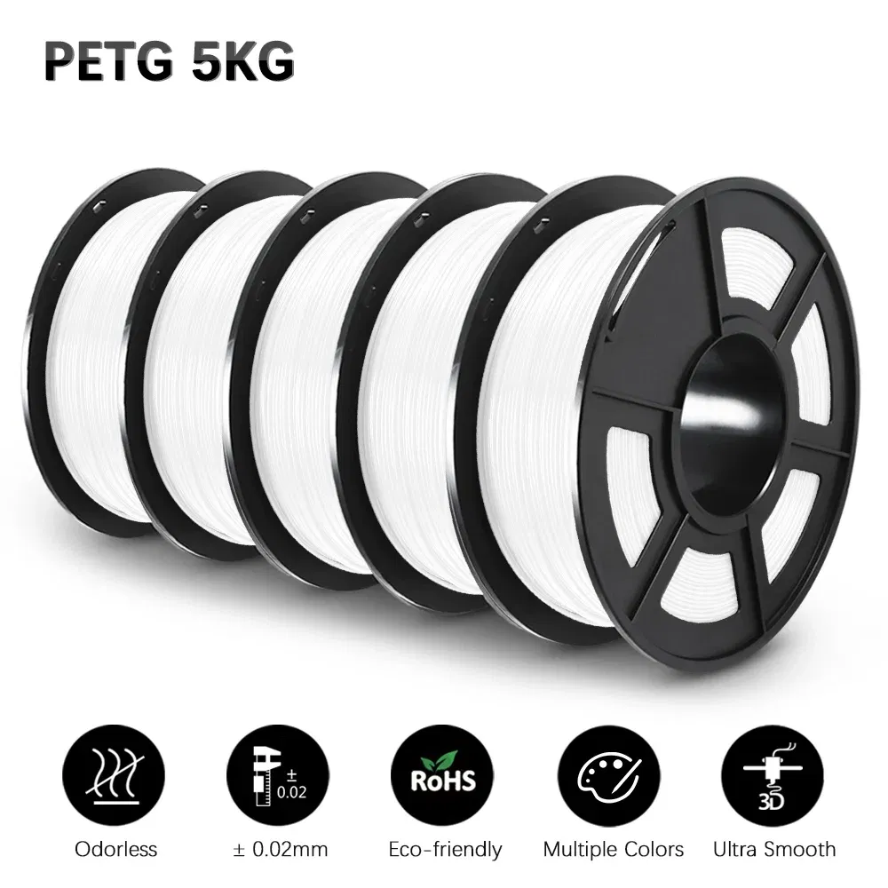 Color: MAIZE, Ships From: CHINA - Top 3D Filament PETG/EASY ABS/TPU/ASA Filamnet 1.75mm 5Roll 1KG(TPU 0.5KG/Roll) 3D Printer Filament for 3D Printer