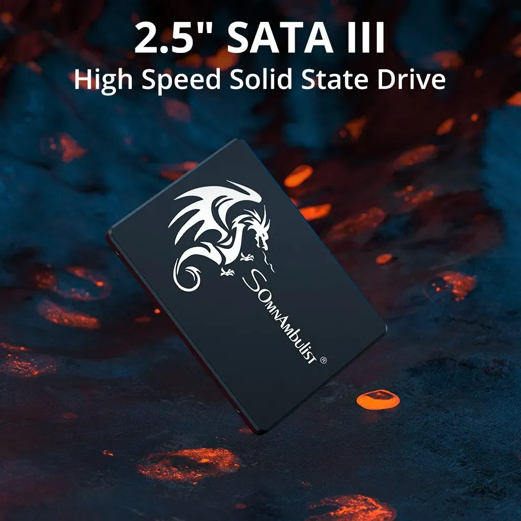 SSD Capacity: 512GB - SomnAmbulist SSD 120GB 240GB 480GB 960GB Internal Sata3 Solid State Drive 2.5 128GB 256GB 512GB 1TB 2TB SSD for PC Laptop