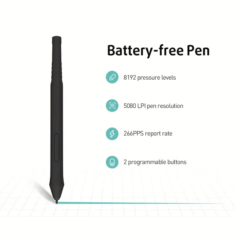 10 x 6.22 Inch XENX P3-1060B Graphics Drawing Tablet