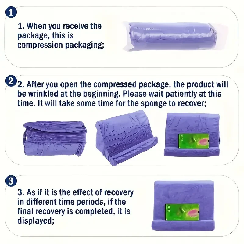 Adjustable Pillow Pad Tablet Stand
