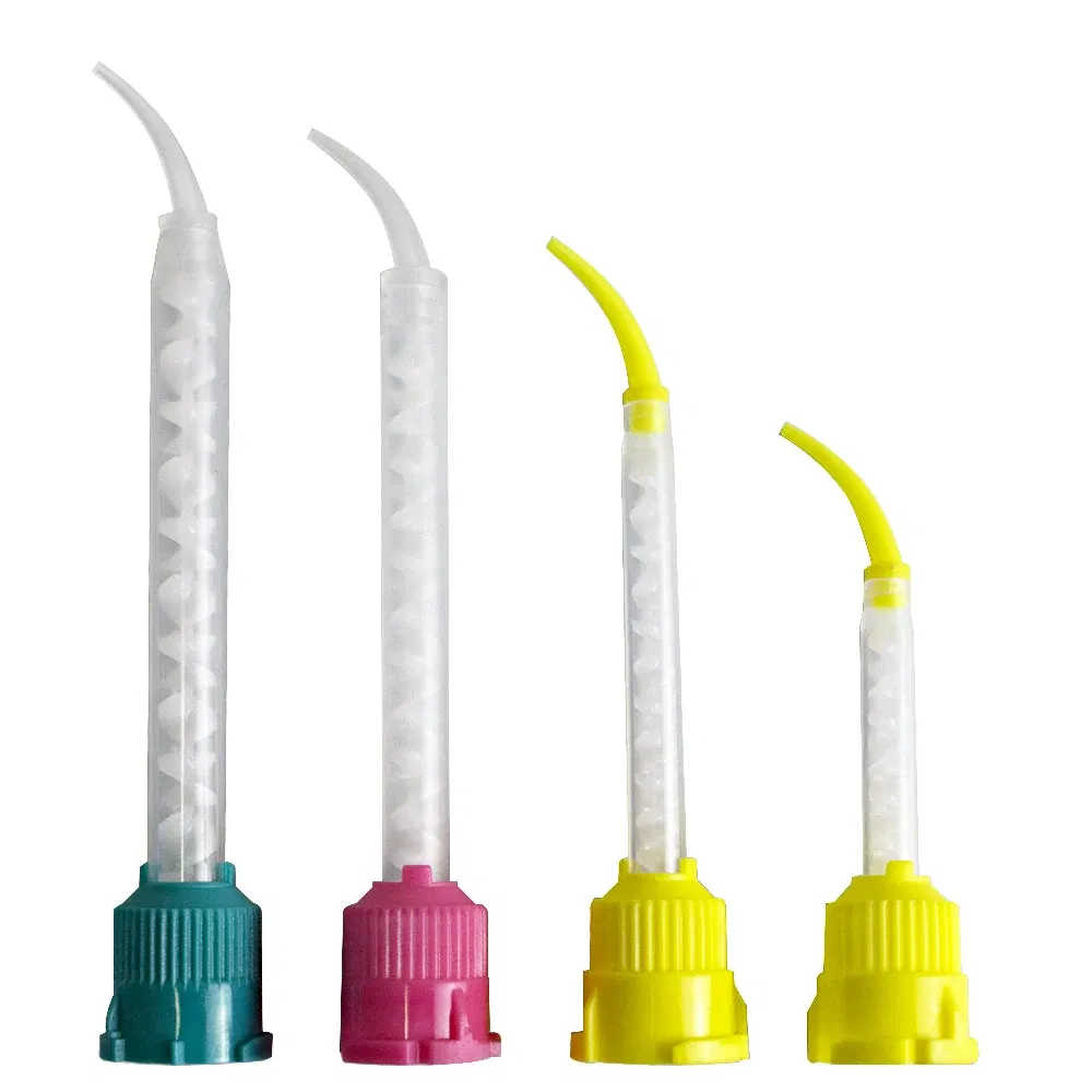 Color: Blue, Ships From: CN - 50 pieces/batch of dental mixed head printing materials, laboratory denture color tubes, disposable silicone rubber injection
