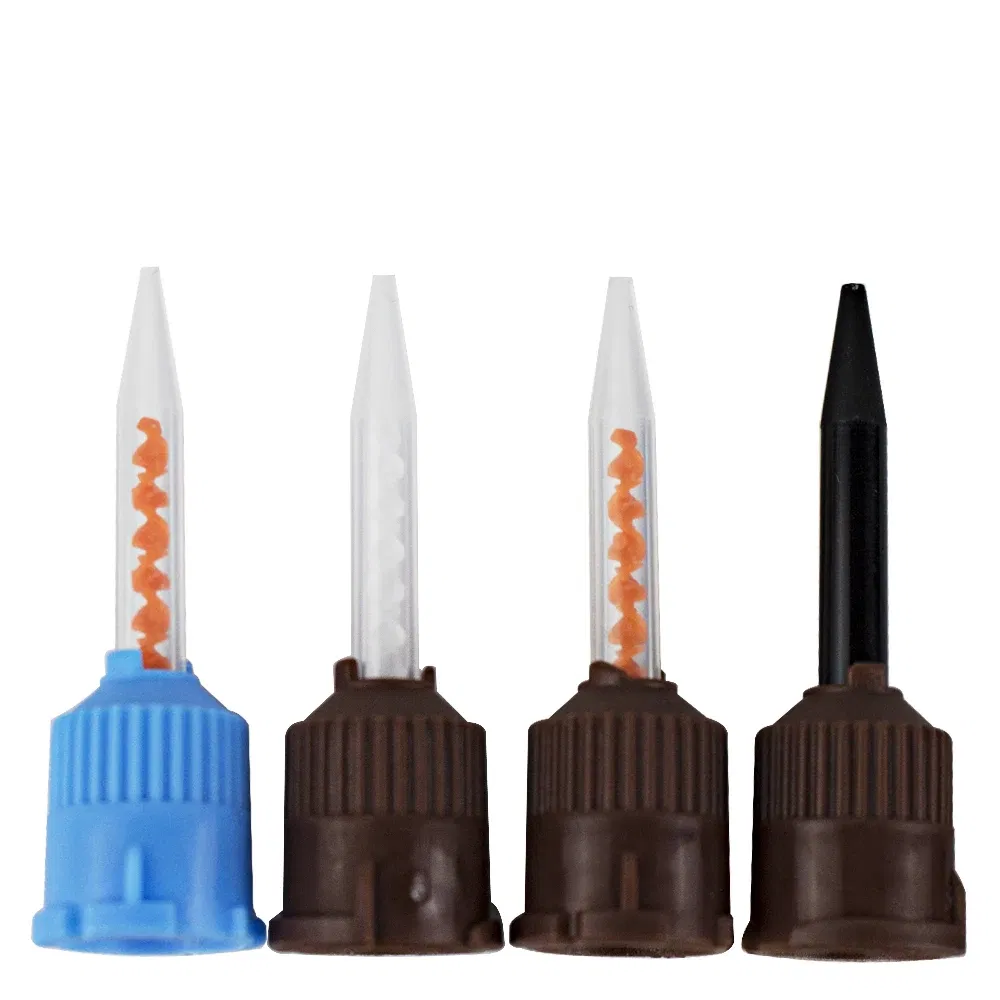 Color: Blue, Ships From: CN - 50 pieces/batch of dental mixed head printing materials, laboratory denture color tubes, disposable silicone rubber injection