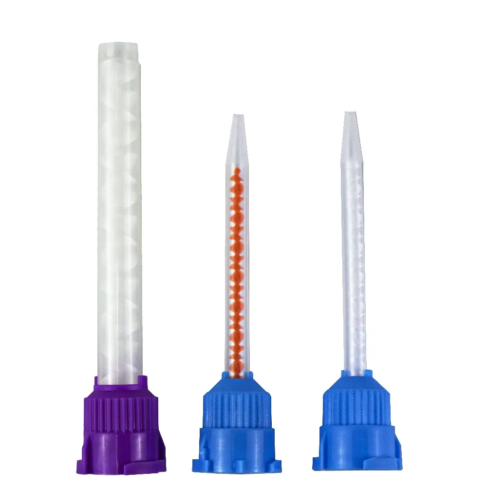 Color: Blue, Ships From: CN - 50 pieces/batch of dental mixed head printing materials, laboratory denture color tubes, disposable silicone rubber injection