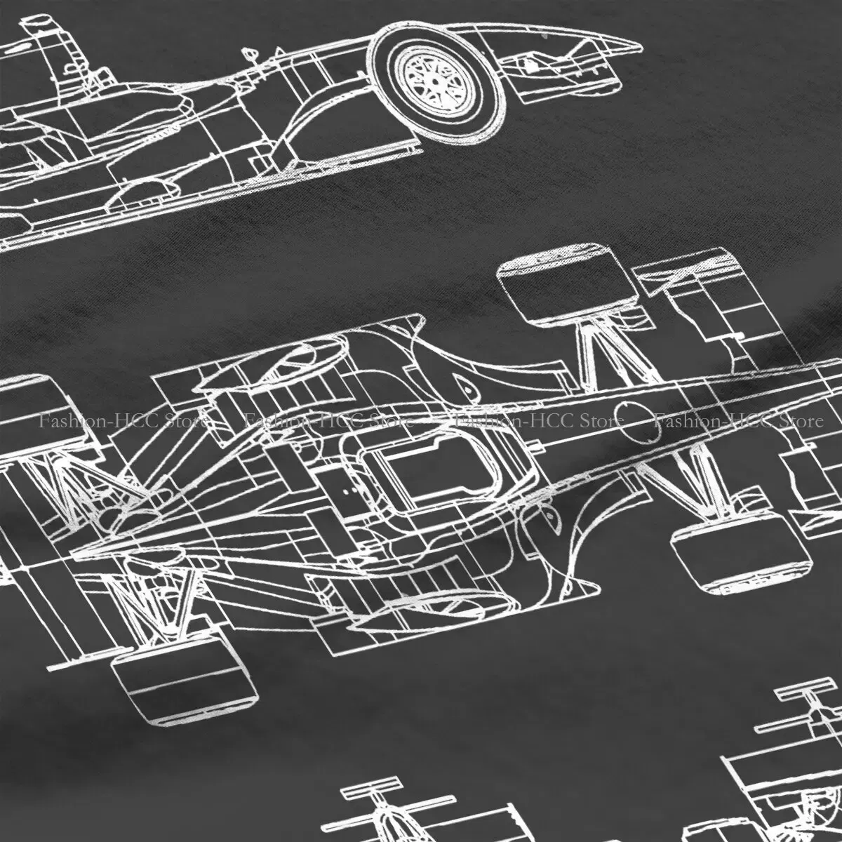 Color: black, Size: XL - Race Car Project Special Polyester TShirt Formulate 1 Top Quality Creative Clothes T Shirt Stuff