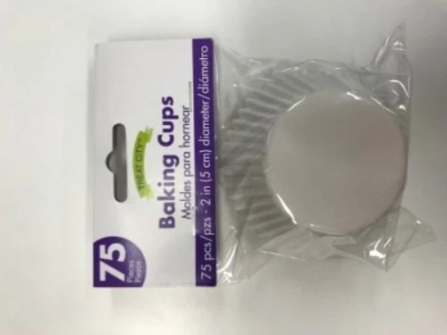 Cupcake Cases - Silver Foil - Pack of 24