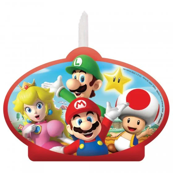 Super Mario Brothers Candle