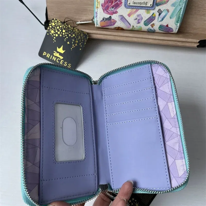 Color: Red - Disney Tinker Bell Women Double Strap Shoulder Bag Purse Cute Disney Princess Belle PU Leather Mickey Ariel Backpack