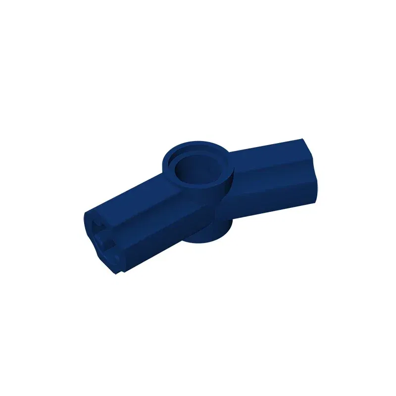 Color: Dark Red - Gobricks GDS-918 Technical, Axle and Pin Connector Angled #3 - 157.5 degrees compatible with lego 32016 Building Blocks